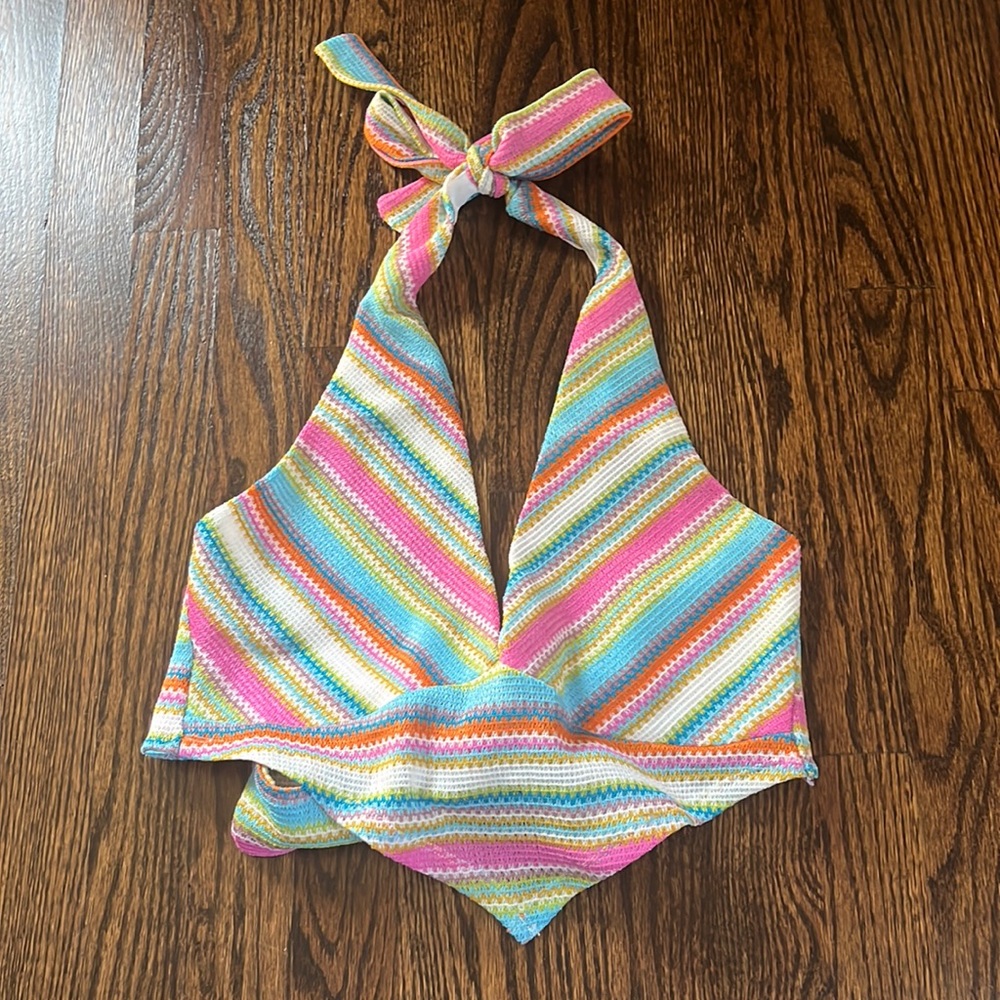 Pacsun Kendall and Kylie Brand Tie (adjustable) crop top